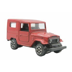 Polistil Toyota Land Cruiser Red Car Truck EL 72 3